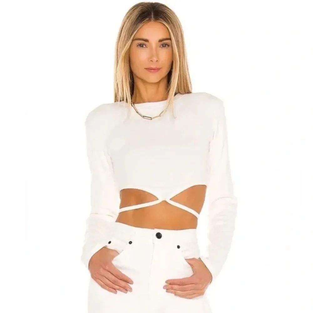 NWT Lovers and Friends WAIST TIE TEE